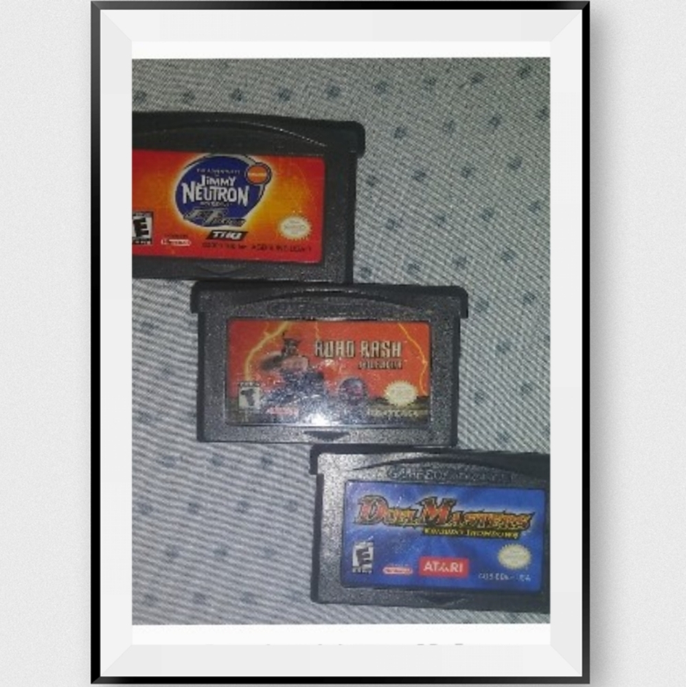 Nintendo Gameboy Advance SP Games